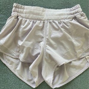 Light purple/ lavender lululemon running shorts